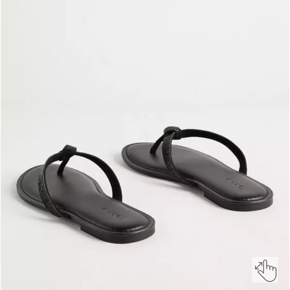 Torrid Rhinestone Knot Flip Flops - Picture 4 of 10